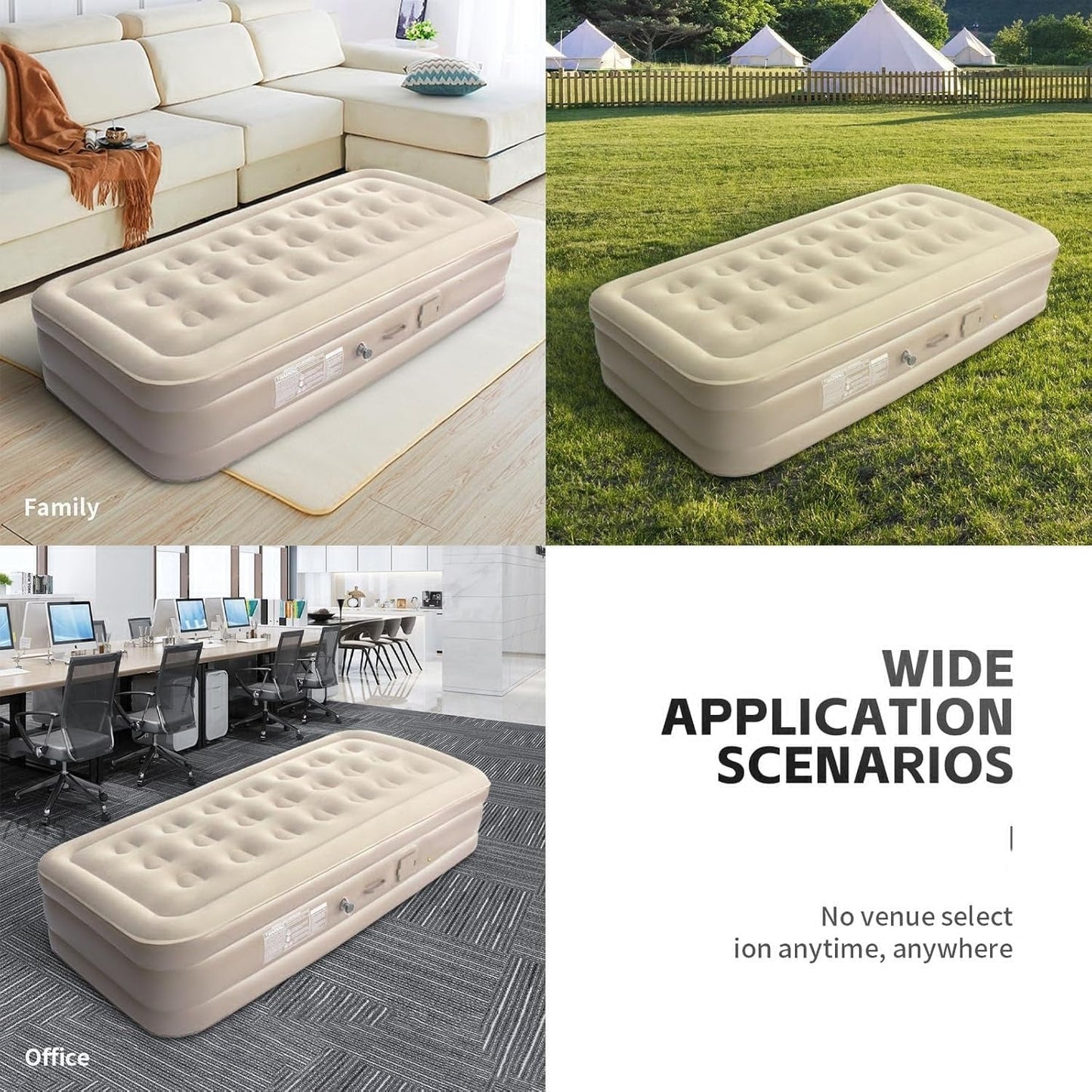 Interior Air Mattress || Inflatable Airbed