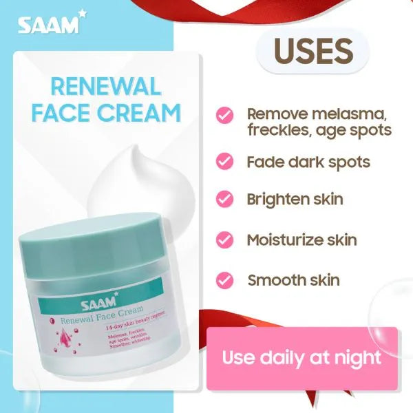 SAAM RENEWAL FACE CREAM